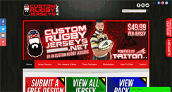 Desktop Screenshot of customrugbyjerseys.net